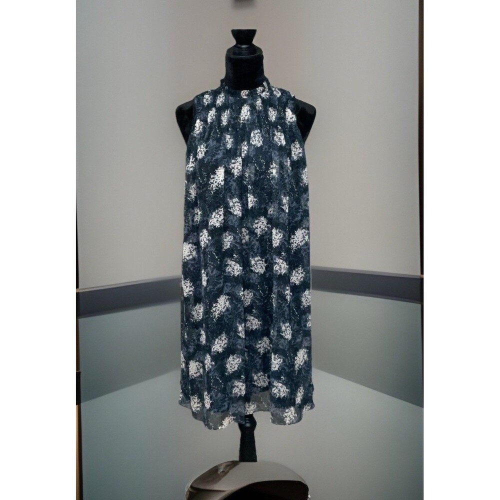 Joie Women's In Baltic Print Sleeveless Relaxed Dress Size XS